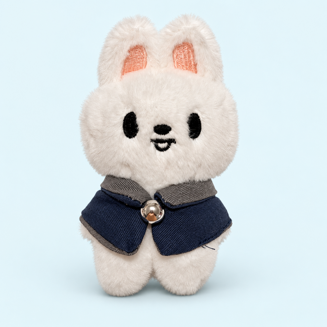 Lee Know - Leebit, SKZOO Magic School, llavero de peluche réplica