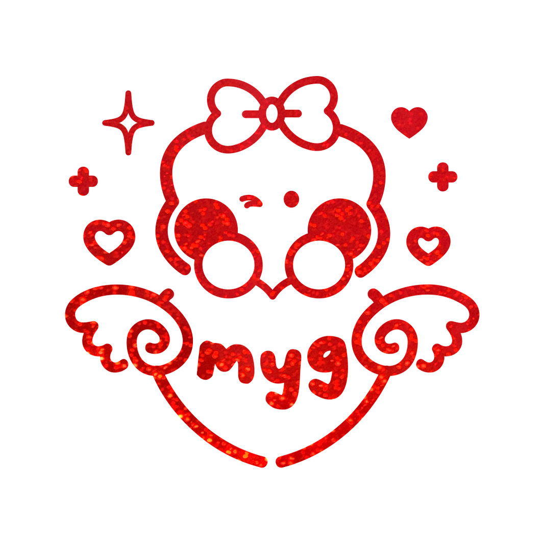 Sticker BT21 : Holográfico Rojo