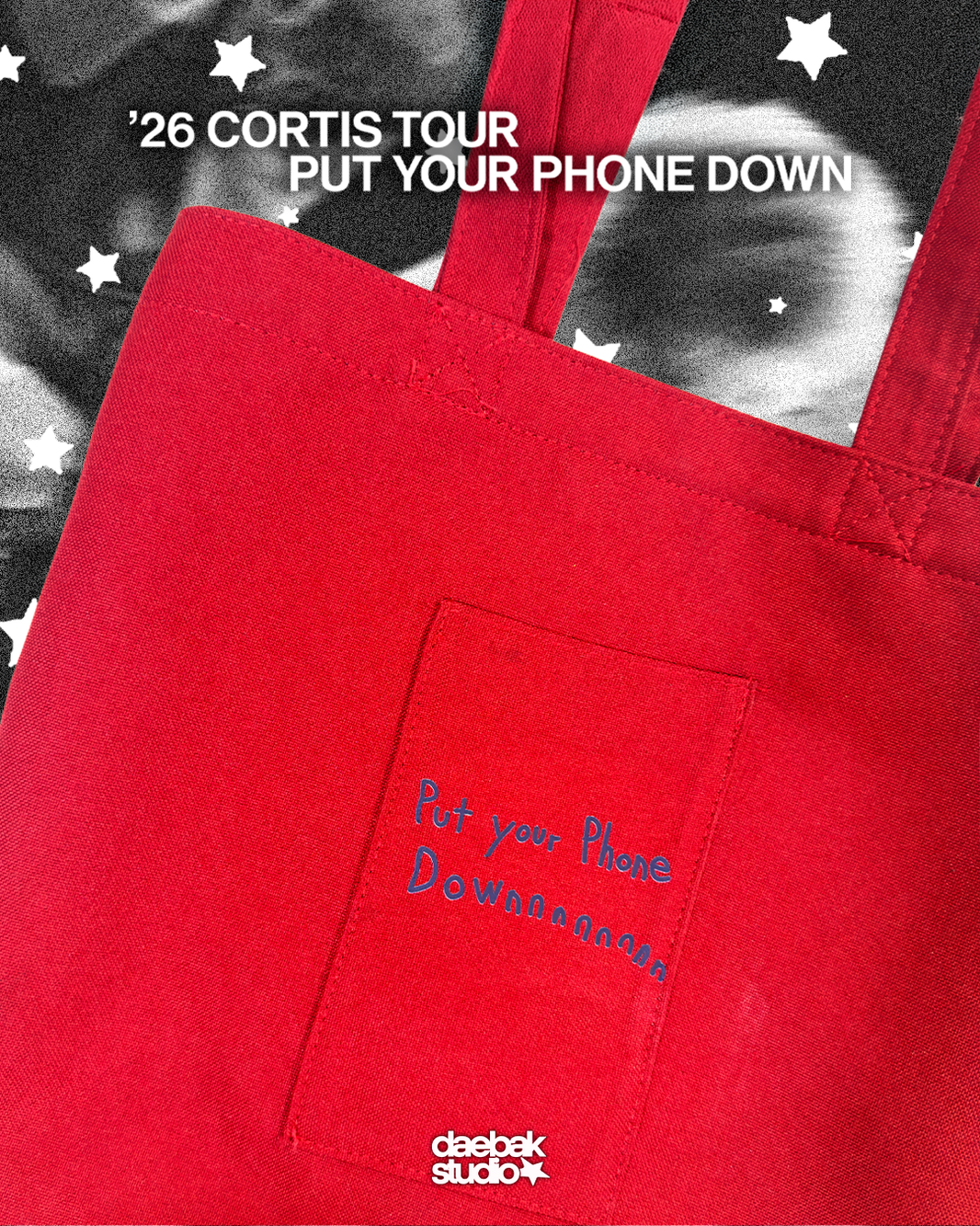 Fabric Bag Fanmade "Put Your Phone Down" | Cortis Tour (PREVENTA)