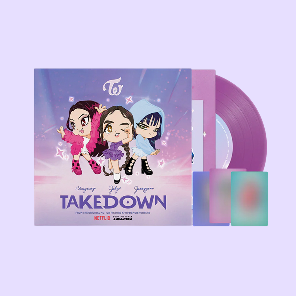 TWICE x HUNTR/X — TAKEDOWN 7" Vinyl